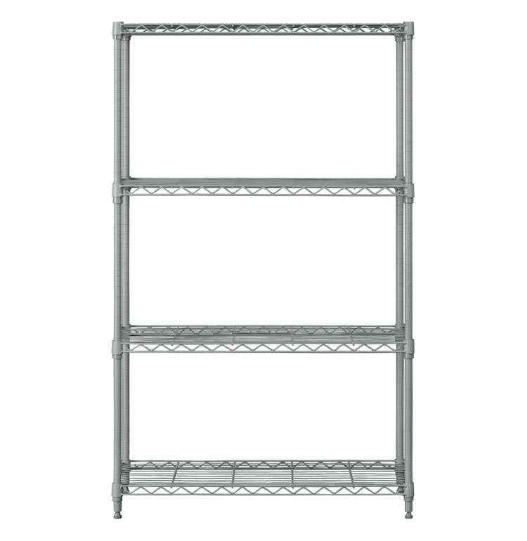 アイリスオーヤマ カラーメタルラック 幅75cm 4段 高さ123cm CMM-75124