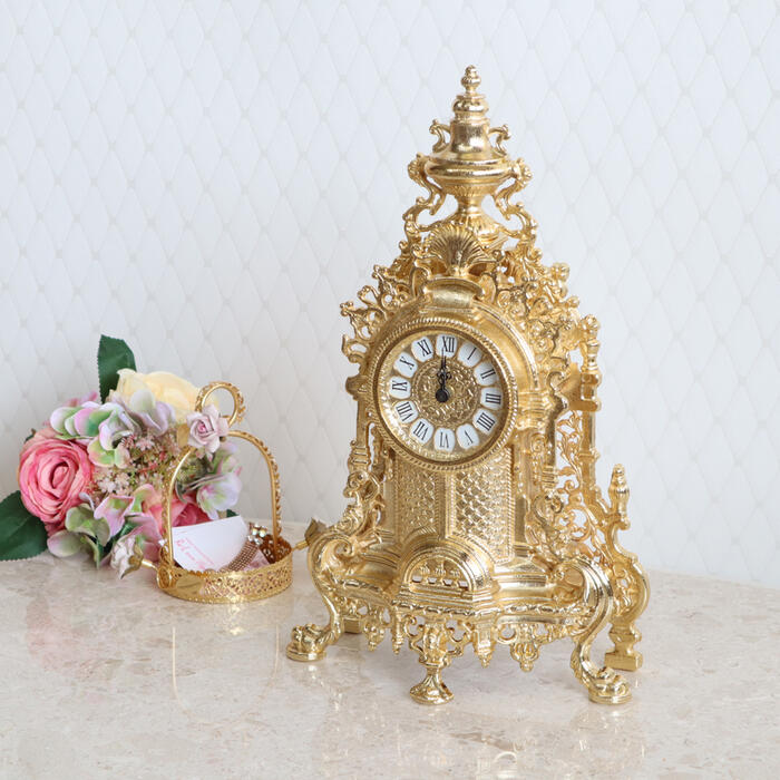 楽天市場】イタリア製 置時計 キャンドルスタンド 3点セットインテリア