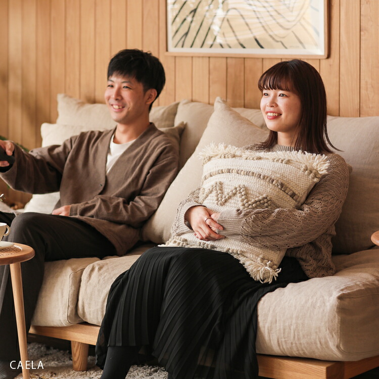 楽天市場】インド手織り クッション クッションカバー 45×45 CAFFER