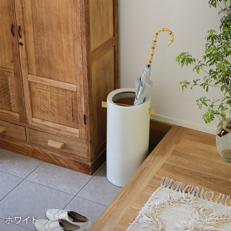 楽天市場】傘立て HIJICA TEOKE STAND 玄関 収納 H45cm 信楽焼 陶器