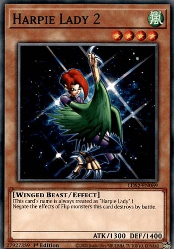 楽天市場】[紫文字] 遊戯王 LDS2-EN073 ハーピィ・チャネラー Harpie