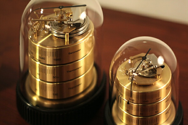 バリゴ　BARIGO 湿度計 ドーム BARIGO Hygrothermograph&Barometer made in Germany/バリゴ 温湿気