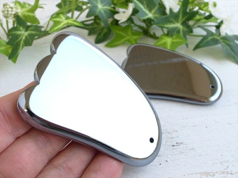 大特価 テラヘルツ鉱石 かっさ 紐通し穴有り 携帯用ポーチ付き 縦約