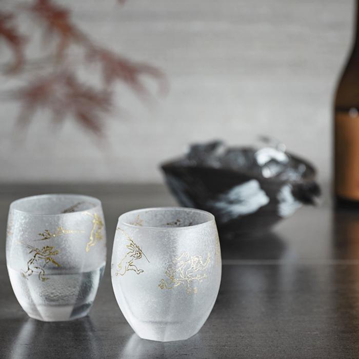 楽天市場】焼酎 ロックグラス ペア グラス ギフト 【 プレミアム 鳥獣