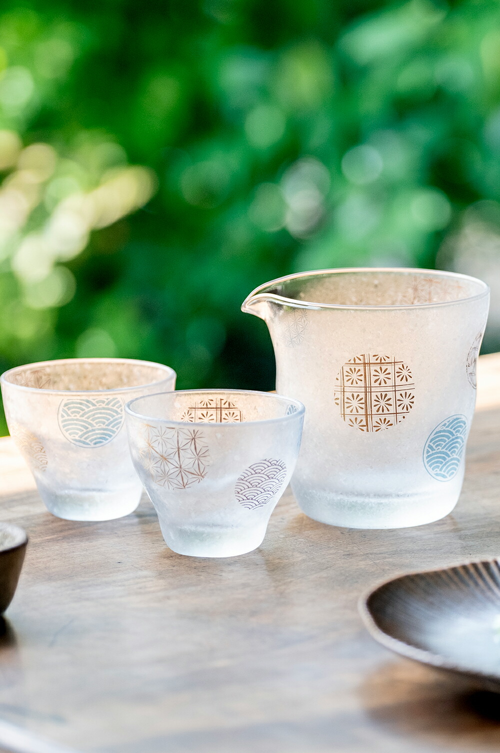 楽天市場】酒器セット 盃 片口 セットギフト 【 プレミアム 丸紋 酒器