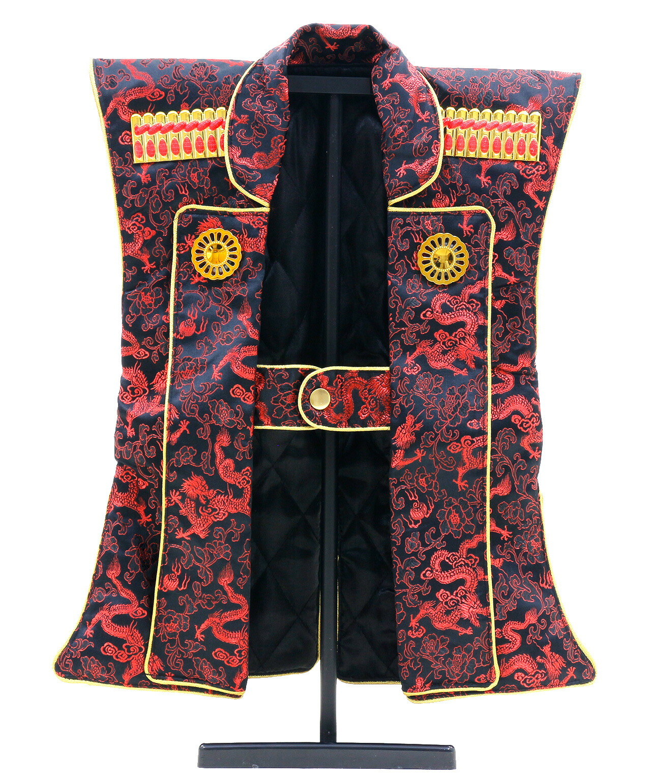 五月人形 金具付陣羽織【D101】 着ても飾っても立派な陣羽織の最高級品