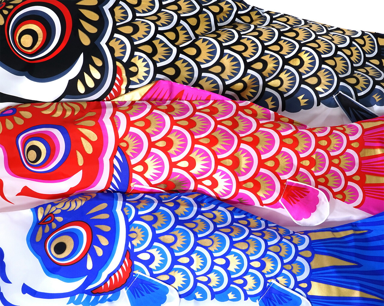 コンパクトサイズ・ベランダ用鯉のぼりフルセット【C6014】 | 職人