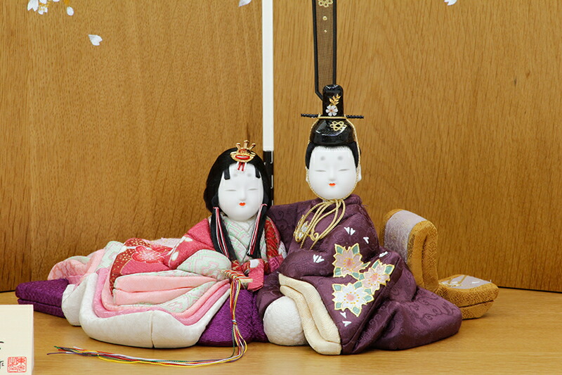 雛人形木目込平飾りセット【P81479】インターネット店だけ☆限定販売
