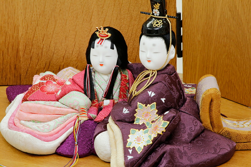 雛人形木目込平飾りセット【P81479】インターネット店だけ☆限定販売