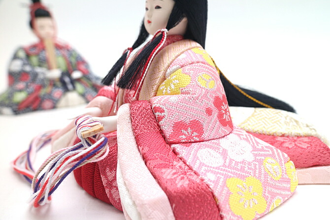 雛人形木目込人形ケース飾りセット【P83401】インターネット店だけ