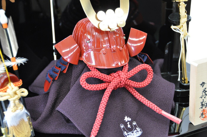 五月人形 コンパクト収納式兜飾りセット【P94110】インターネット店