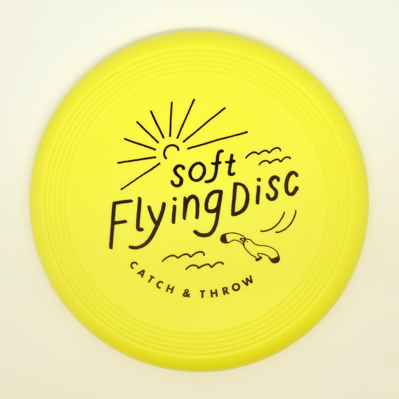 LEAFLETS ソフトフライングディスク フリスビー