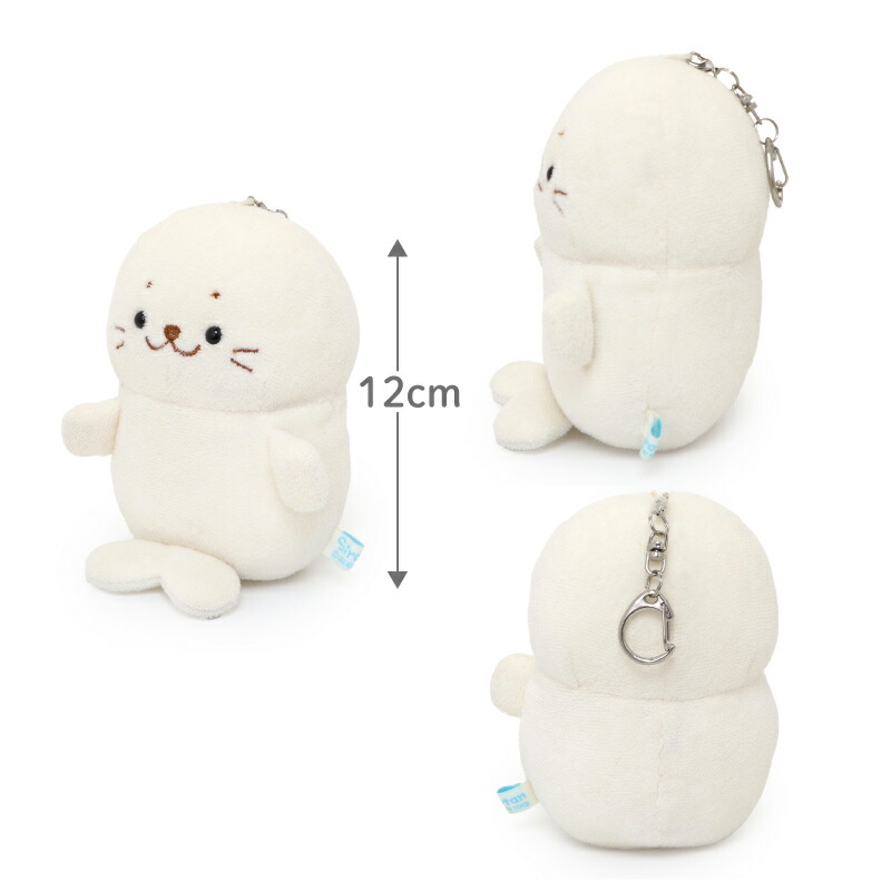 楽天市場】しろたん マスコット キーホルダー ついたん 12cm ついてき
