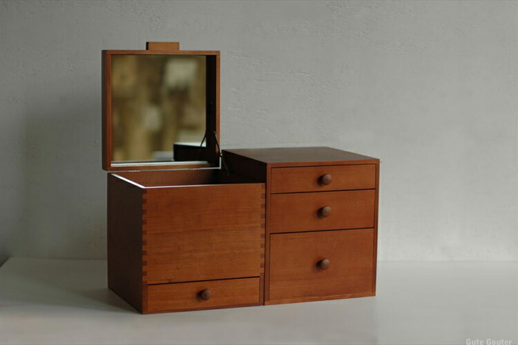 楽天市場】倉敷意匠 ツガ材 引き出しボックス 3段 収納 箱 小物入れ