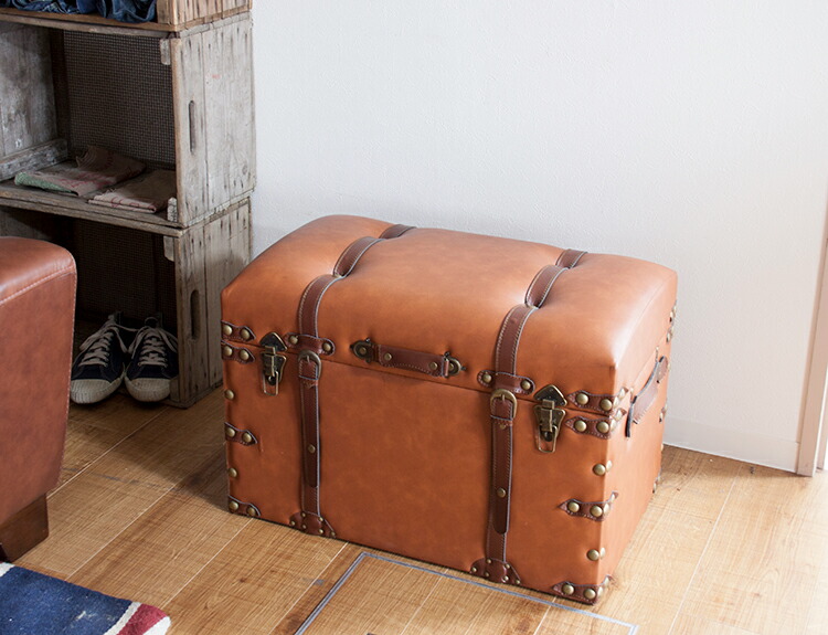 楽天市場】アンティークトランク IW-276 Lサイズ＆Sサイズ 2点セット