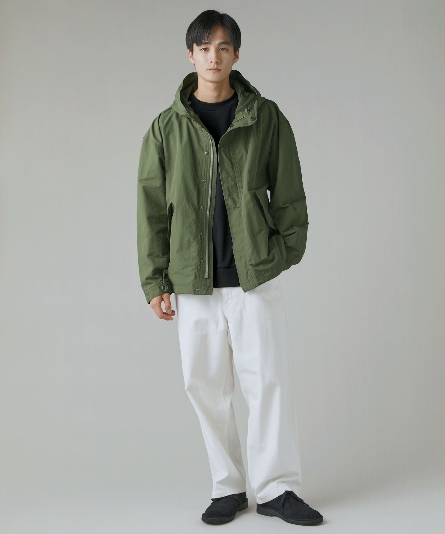 綿ナイロン高密度ポプリンM-51ショートモッズパーカー | 【公式】SPU