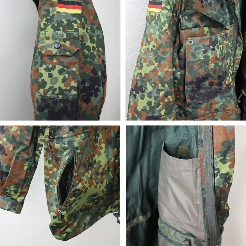 楽天市場】ドイツ連邦軍. フレック迷彩パーカー《実物・新品(未使用品