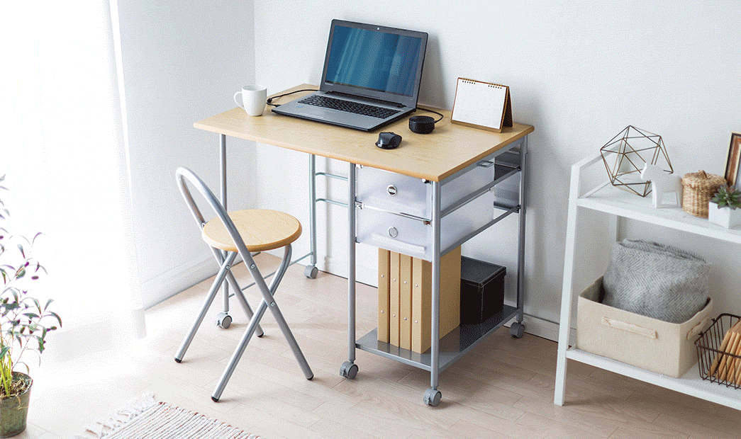 楽天市場】折りたたみデスク&チェアセット デスク チェア セット