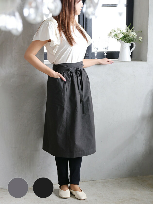 楽天市場】エプロンスカート SUNNY LOCATION DR コットン // 綿 100