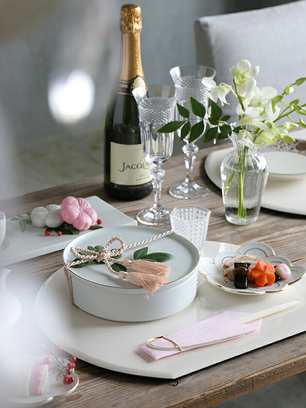 楽天市場】白マット 渕金 段重 蓋 // プレート 皿 平皿 中皿 取り皿