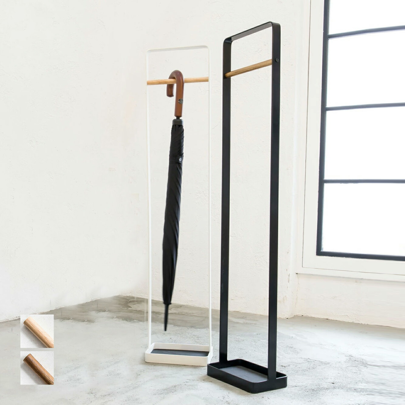 楽天市場】シンプルでおしゃれなスリムな傘立て｜コンパクトで収納性に