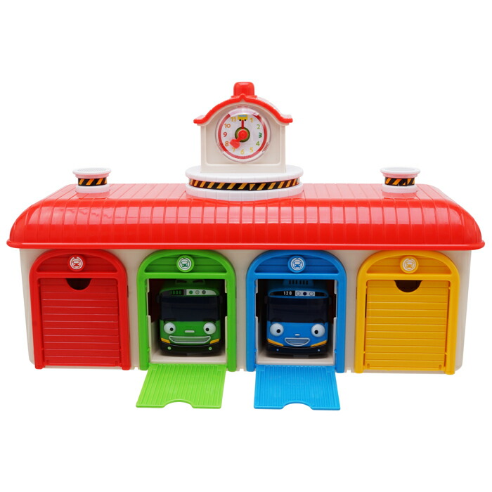 楽天市場】【ガレージセット】正規品 ちびっこバス タヨ 韓国 大人気