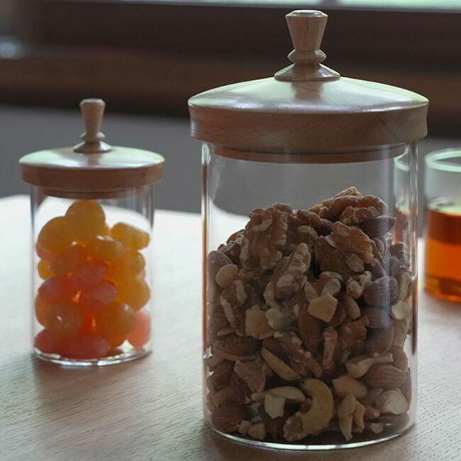 楽天市場】キャニスター ティム 【ガラスジャーS】 保存容器 180ml