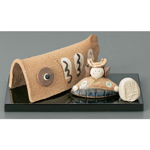 楽天市場】☆ 縁起の福飾り ☆ 七福神開運宝船（茶）塗板付 [ 190mm