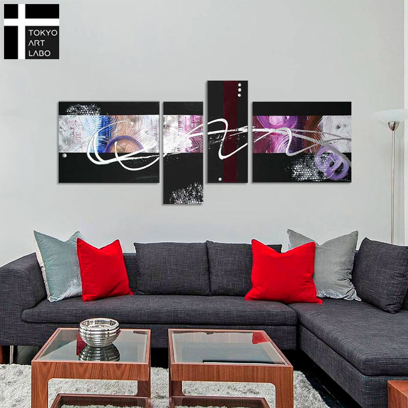 楽天市場】【2/20 限定クーポン】 油絵 アートパネル モダン アート 絵