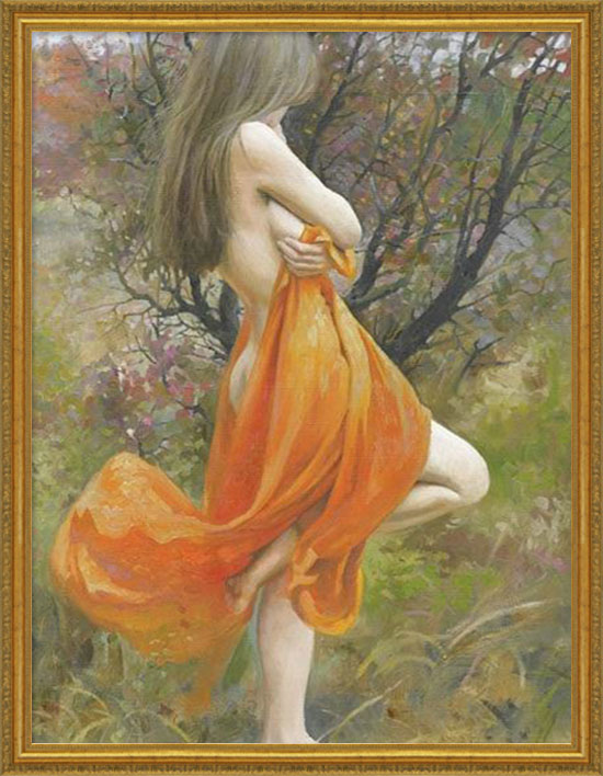 楽天市場】絵画 裸婦画【サマー】壁掛け インテリア 女性画 美人画