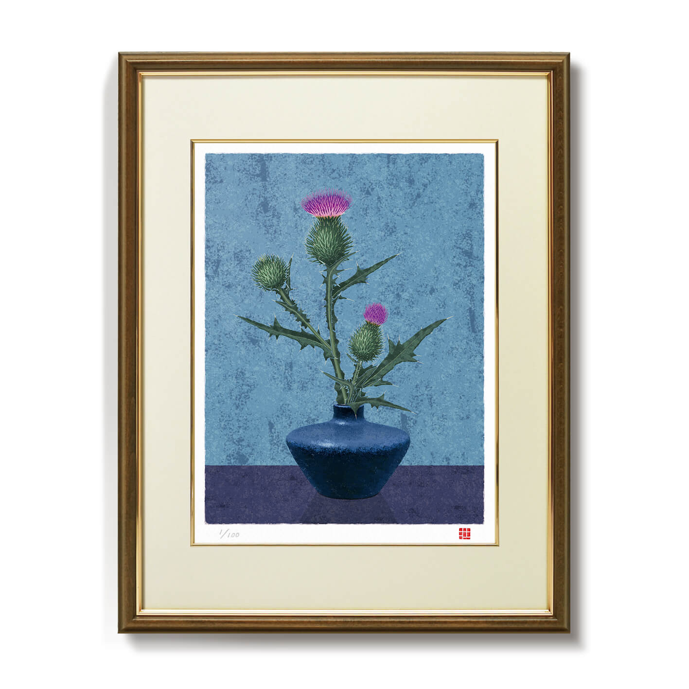 楽天市場】絵画 花の絵 風水インテリア 春風誘う芥子 花の絵 額入り