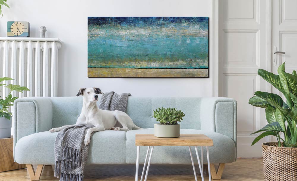 楽天市場】【楽天ランキング1位獲得】アートパネル BWA 水辺の抽象