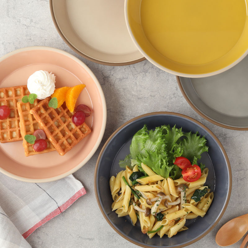 楽天市場】エマリエプレート L 22.5cm kukka mokki レンジ・食洗機対応