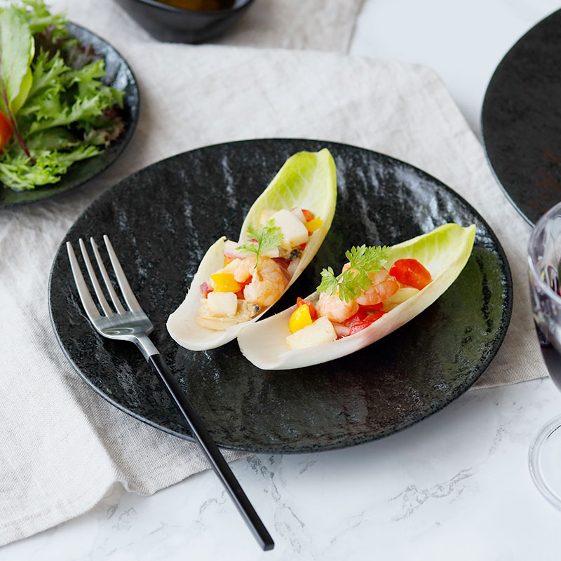 楽天市場】スレート調プレート5サイズセット 送料無料福袋 磁器 日本製