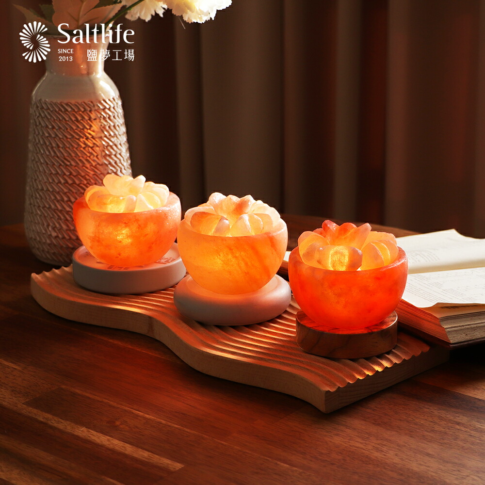 楽天市場】ローズ ソルトランプ 3種 金運 岩塩ランプ ヒマラヤ岩塩