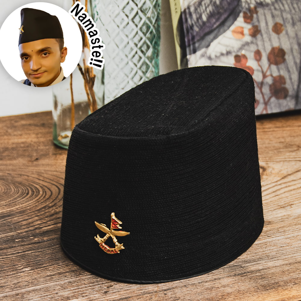 楽天市場】カロ トピ ネパールの伝統的正装帽子 / topi ハロウィン