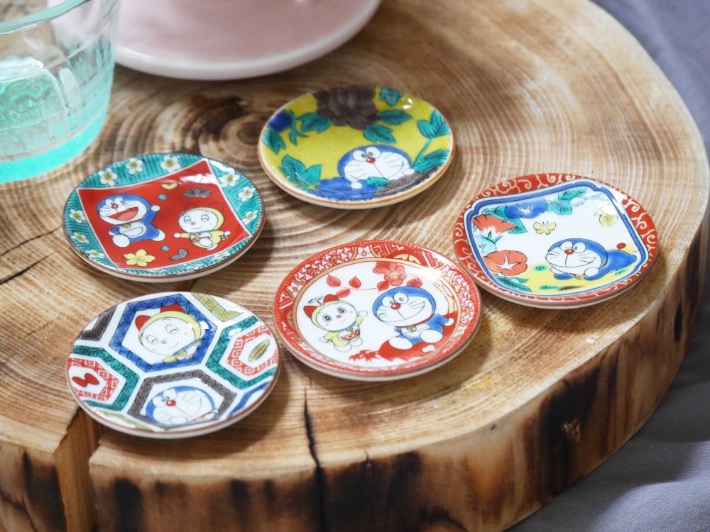 楽天市場】九谷焼 ドラえもん豆皿 5枚セット＜和食器 箸置き 豆皿 人気