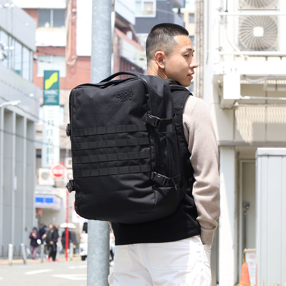 CABINZERO ミリタリースタイル リュックサック | TOZAI NANBOKUYA