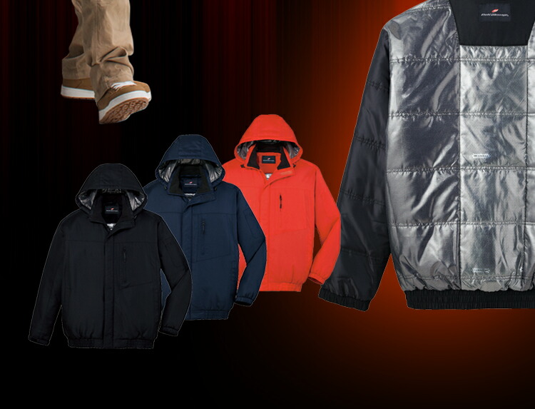 作業用 防寒ブルゾン 自重堂Jichodo48480【サンワーク本店】