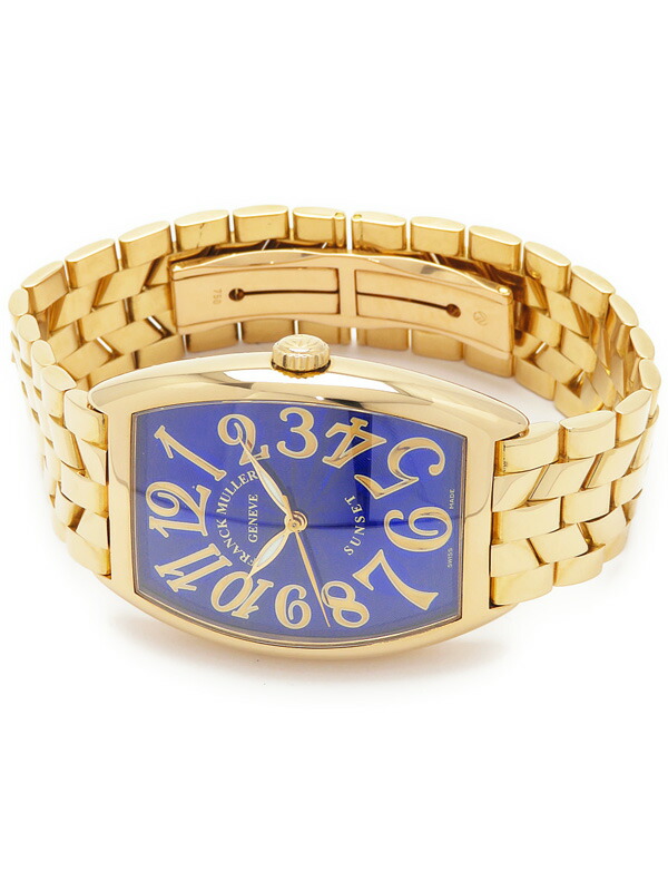 FRANCK MULLER】【YG】フランクミュラー『トノーカーベックス サン