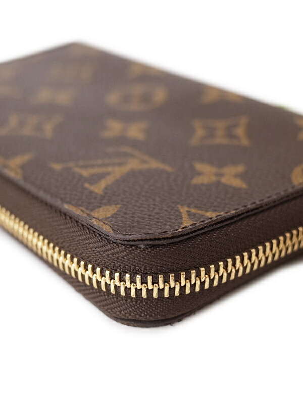 LOUIS VUITTON】【イニシャル入り】ルイヴィトン『モノグラム ジッピー