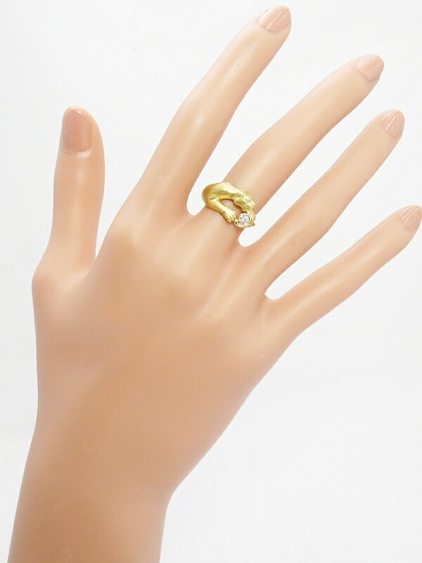 Carrera y Carrera】【ヒョウ】カレライカレラ『K18YG パンサー