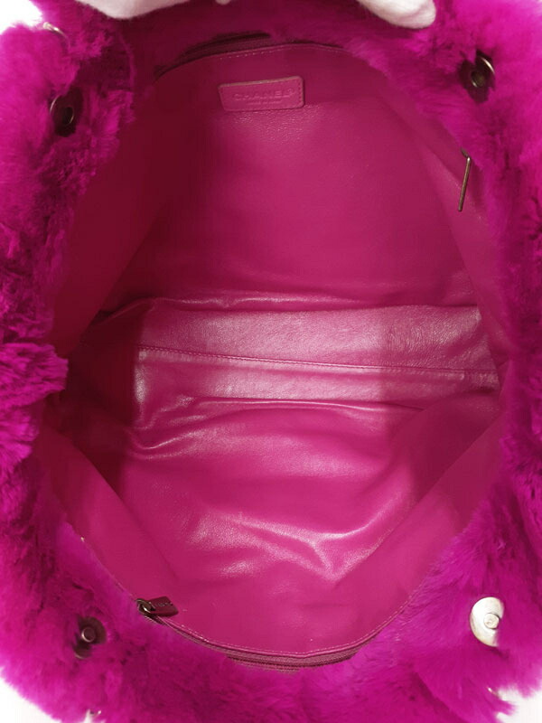 CHANEL】シャネル『ファー チェーントートバッグ』レディース 1週間