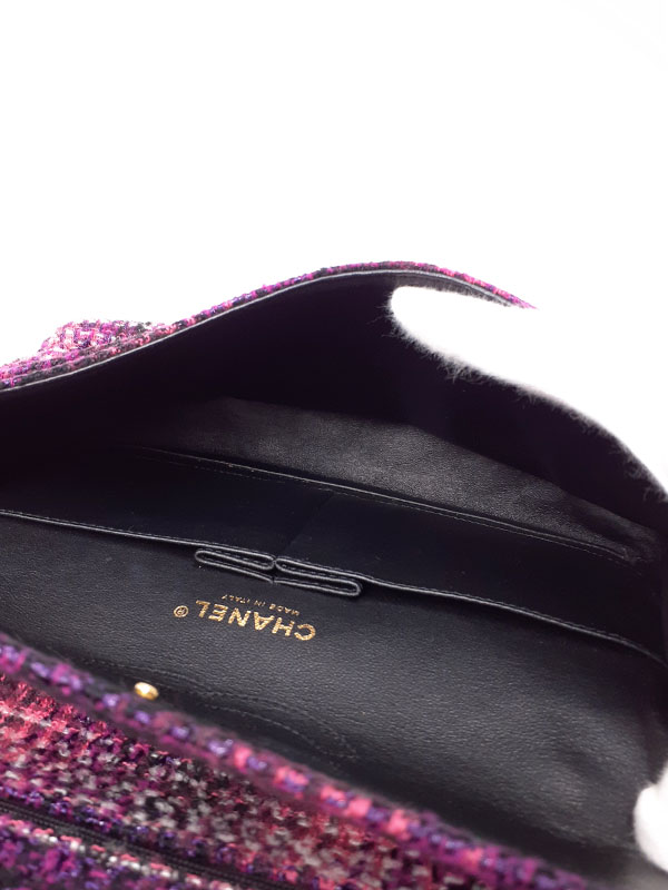 CHANEL】シャネル『ツイード チェーンショルダーバッグ』レディース 1