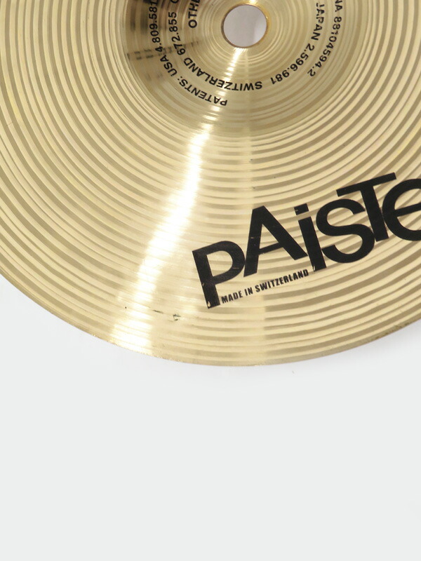 PAiSTE】パイステ『スプラッシュシンバル』Signature Splash 8” 1週間