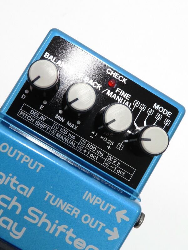 BOSS】ボス『ピッチシフター/ディレイ』PS-2 コンパクトエフェクター 1