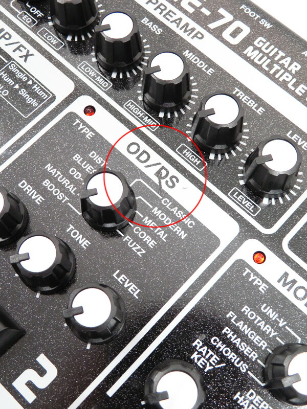 BOSS】ボス『マルチエフェクター』ME-70 1週間保証【中古