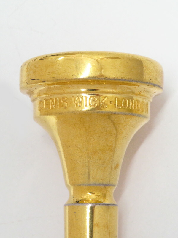 DENIS WICK】【金メッキ】デニスウィック『太管トロンボーン用マウス