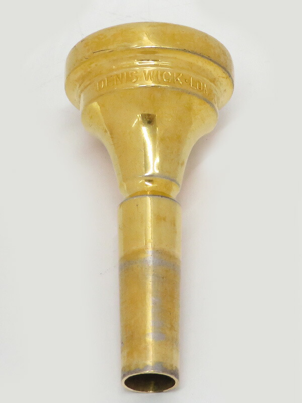 DENIS WICK】【金メッキ】デニスウィック『太管トロンボーン用マウス