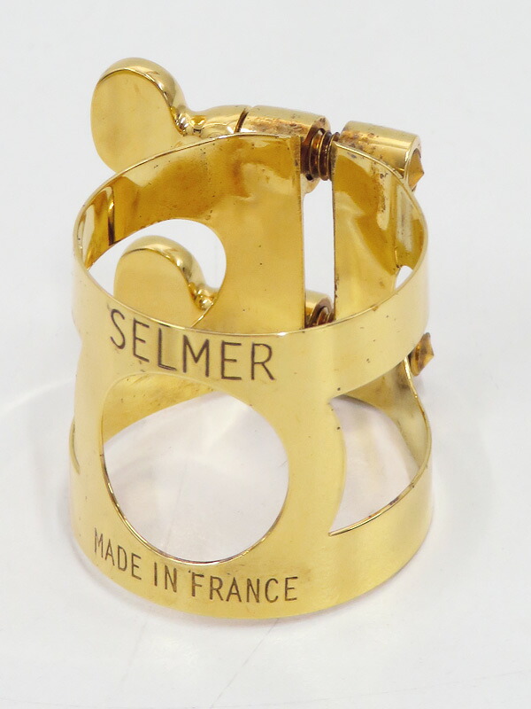 SELMER】【金メッキ】【2本締め】セルマー『アルトサックス用